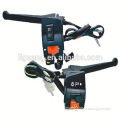 Motorcycle folding brake lever brake combination switch brake and clutch handle switch